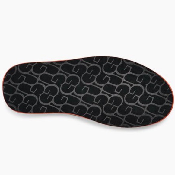 UGG Men's SCUFF GRAPHIC BAND SLIPPERS Color: NAVY/ ORANGE - Picture 6 of 6